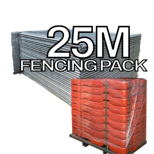 Scafeast 25M Temporary Fence Package